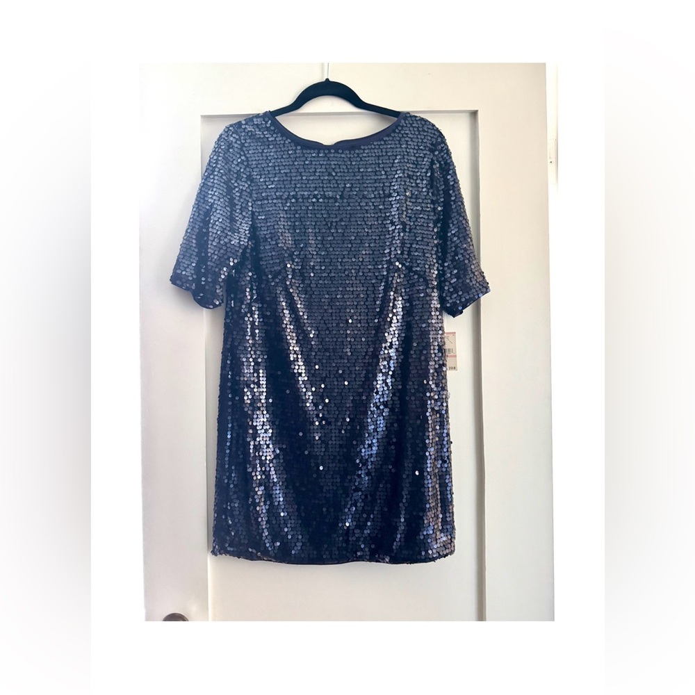 RACHEL Rachel Roy | Navy Sequin Mini Dress NWT!
